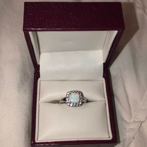 Opal & sapphire ring, Helzberg Diamonds